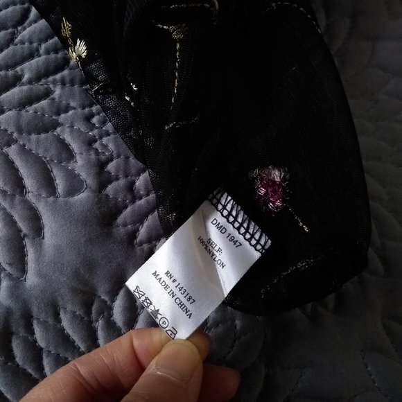 vintage y2k sheer mesh maxi long sleeve dress NWOT 🎈HOST PICK🎈 - Picture 13 of 13